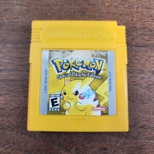 Nintendo Game Boy Pokemon Yellow Version Special Pikachu Edition GB Game